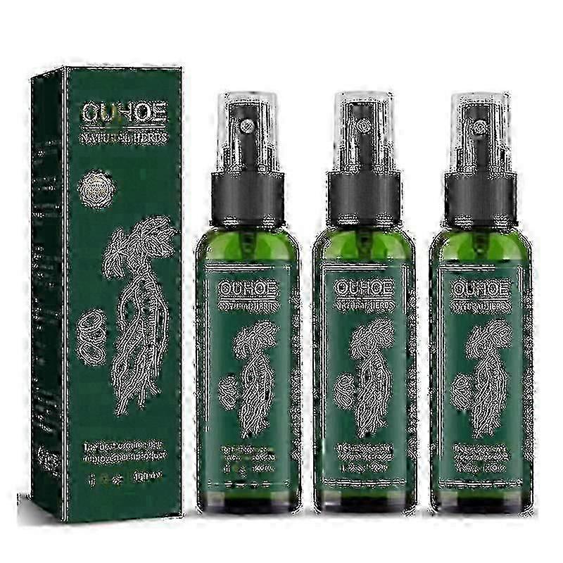 3pcs Ouhoe Ginseng Hair Tonic 100ml-- Product Code 30804