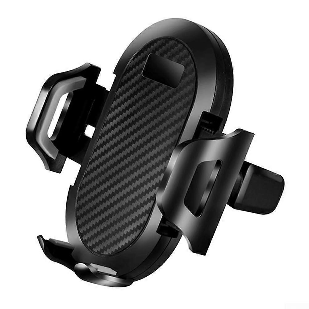 Car Phone Mount Vent Clip with 360° Rotation and NonSlip Rubber Grip for Sedan Navigation Driving (Gray)