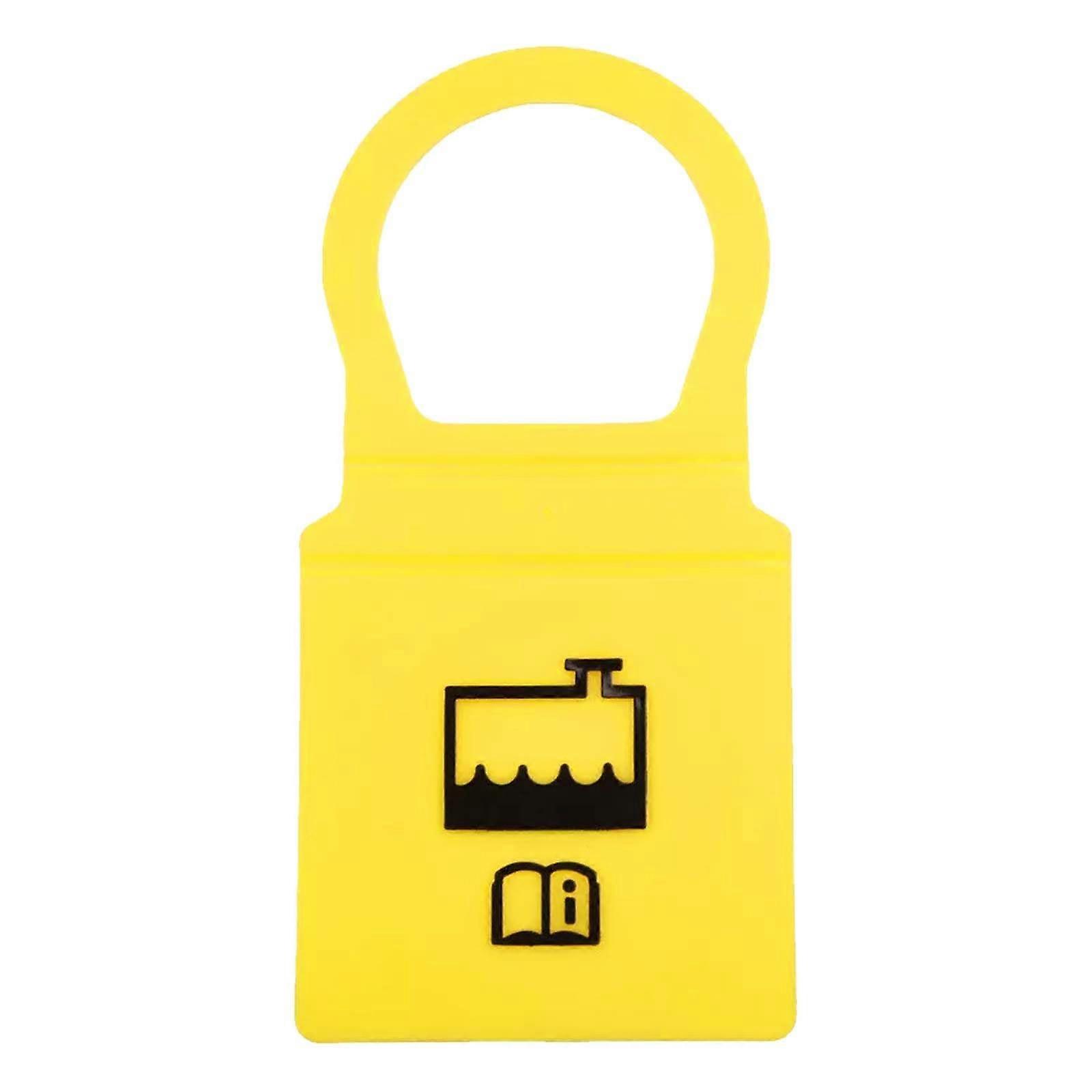 Engine Coolant Reservoir Cap Yellow Radiator Overflow Tank Replacement for Wrangler Cherokee 1 PCS