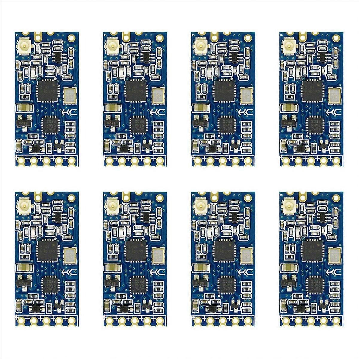 8X -12 433Mhz SI4463 Wireless Serial Port Module 1000M Replace Bluetooth HC12