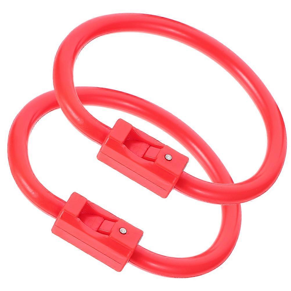 Durable Plastic Cattle Nose Ring for Farm Use 6Pcs Comfortable Design