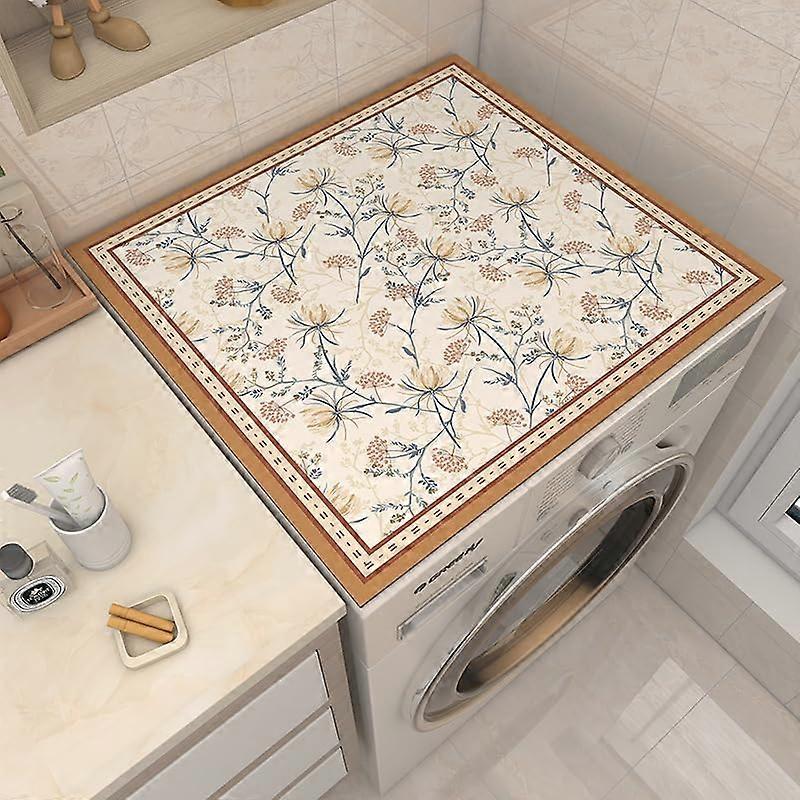 Dust Proof Mat 23.6 x 19.7 in Non Slip Rubber Backing Durable Dust Cover for Home Furniture A06