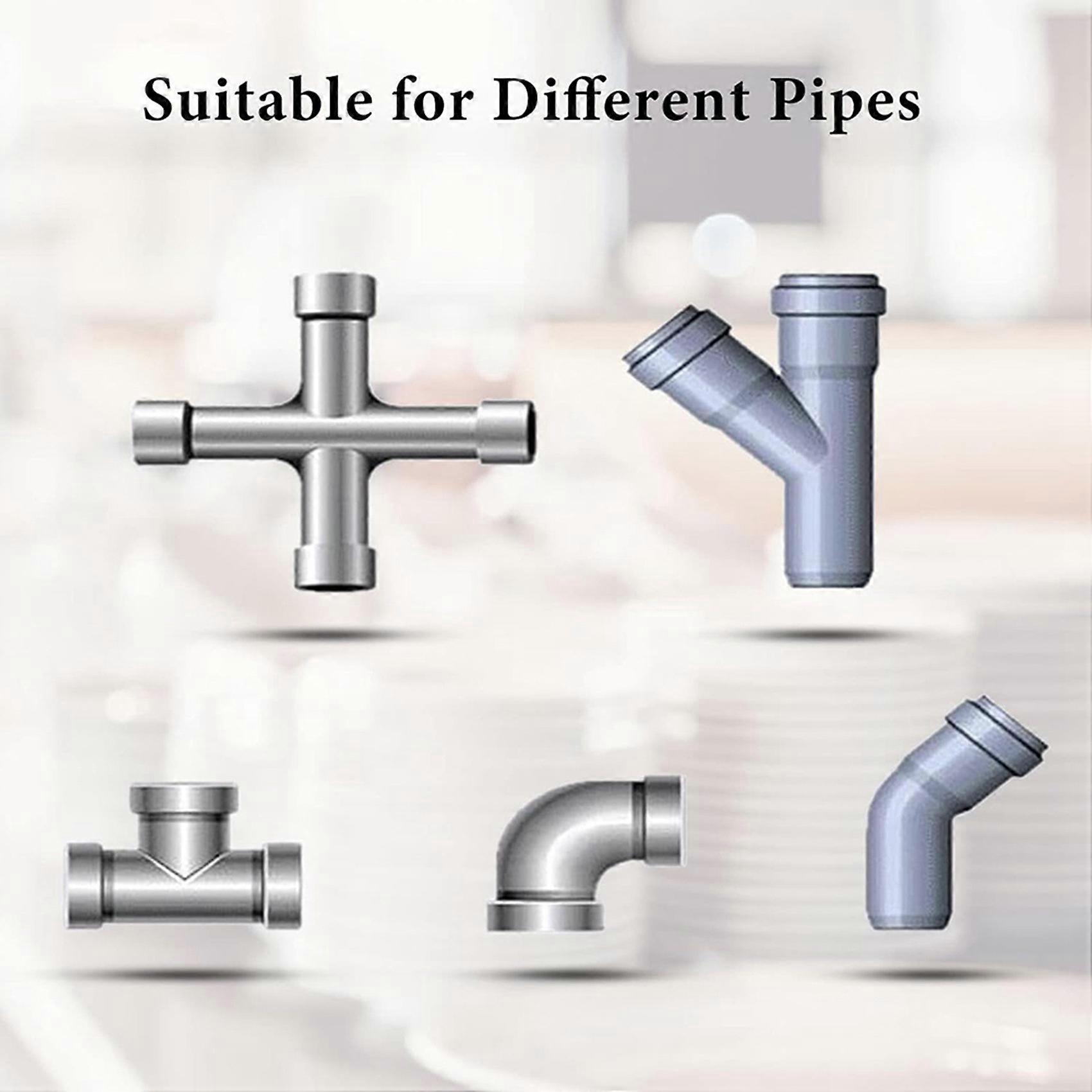 Drainage Cleaner Combination Cutter Head Set Automatic Head Locking Head Suitable for Pipe Dredging Machine 14-Piece Set