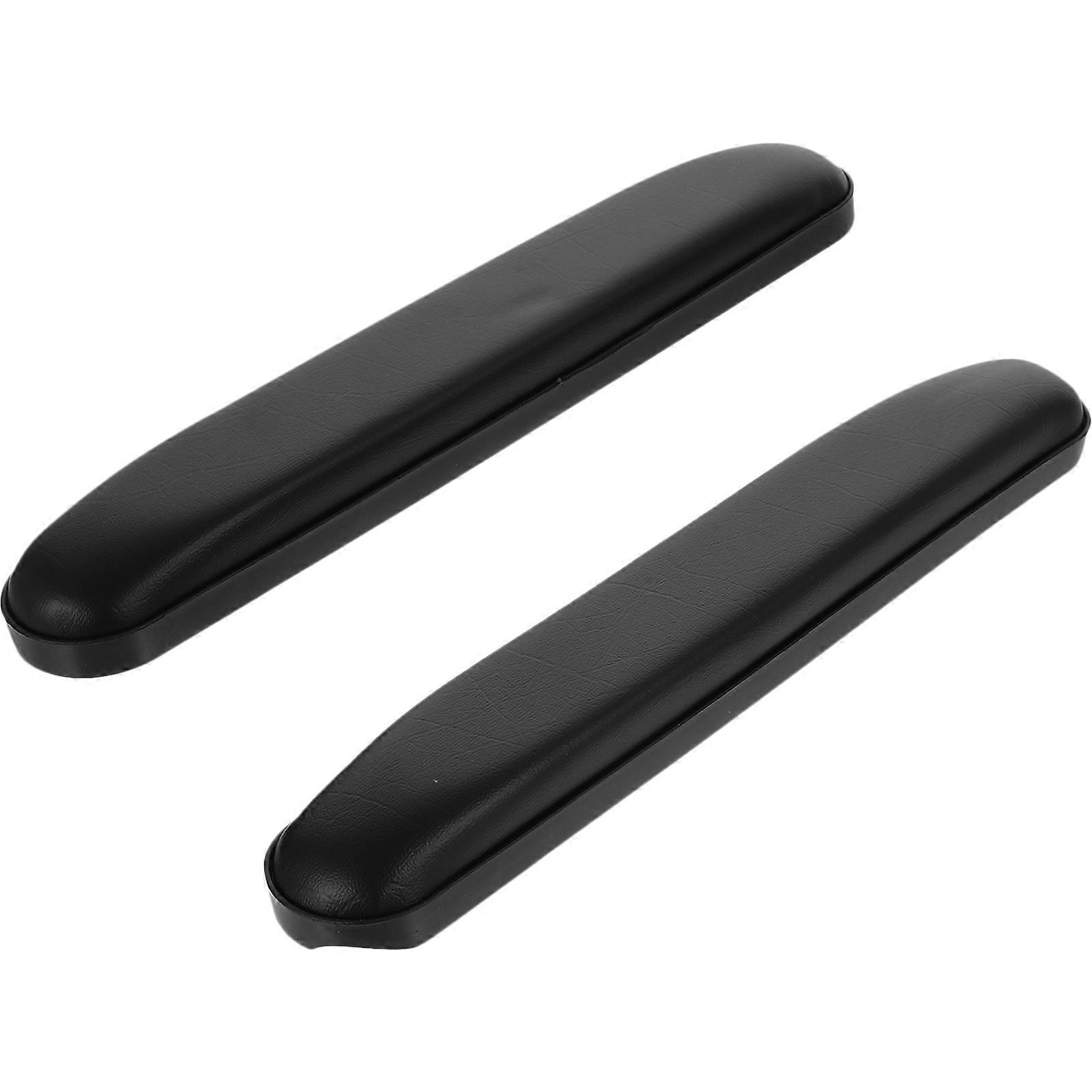 Easily Installable Rectangular Cushion For Indoor Patient Care In Black 12 Pcs