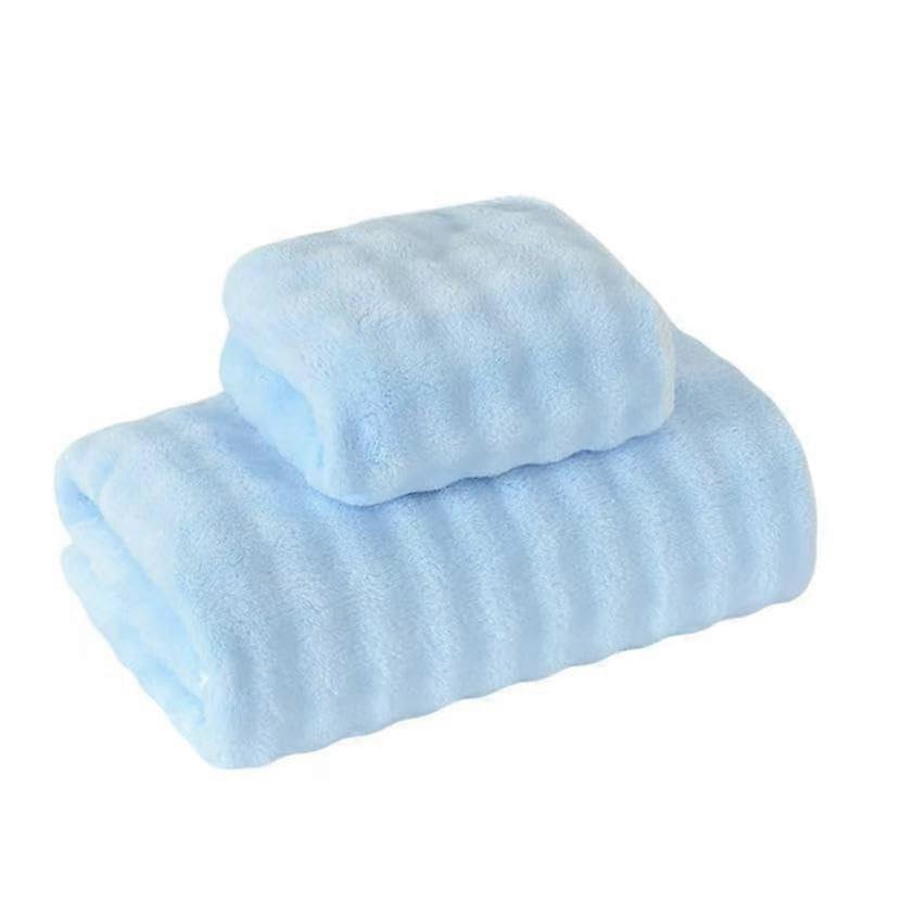 Luxury Flannel Bath Towel Ultra Soft Comfort Fast Absorption Lint FadeResistant Fabric