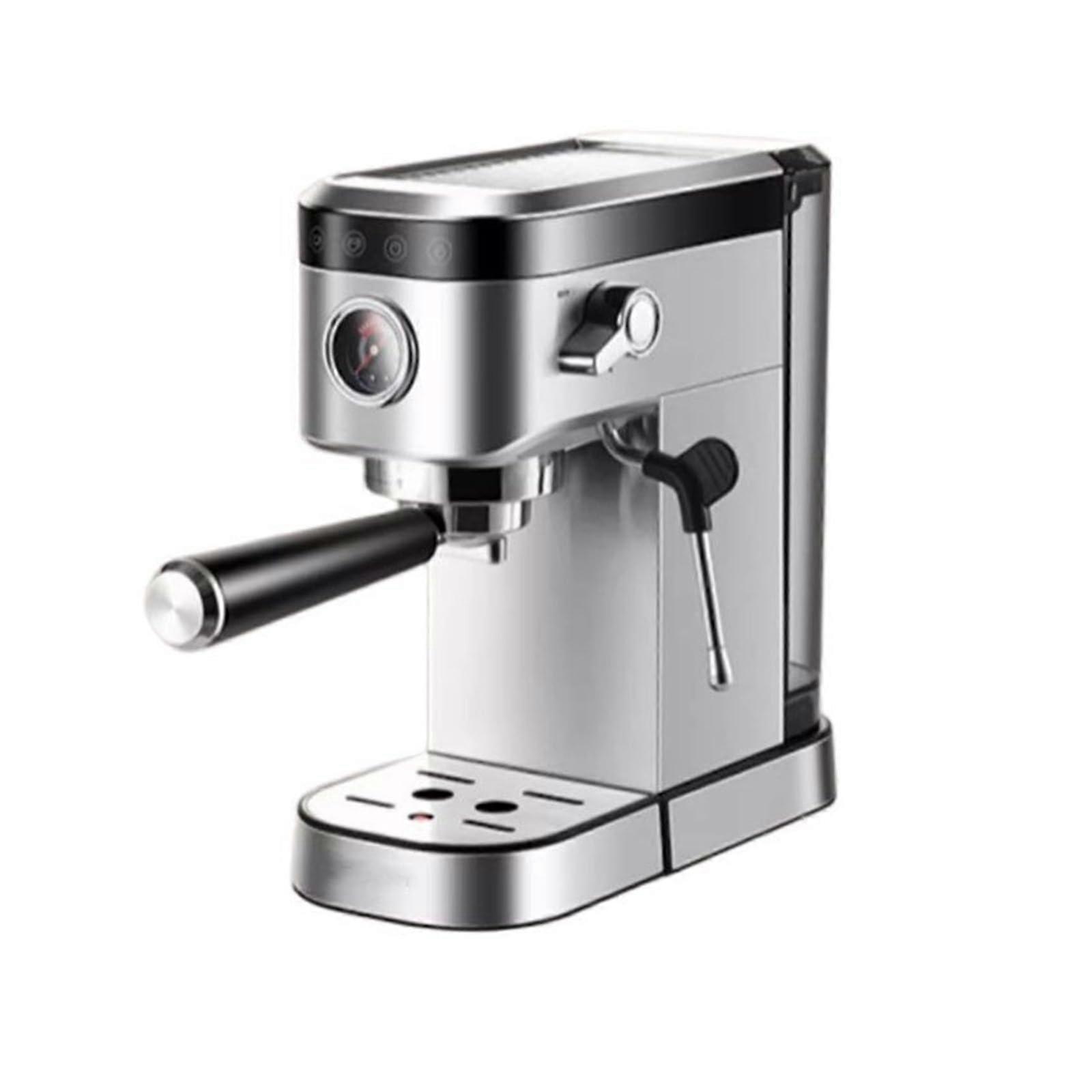Compact SemiAutomatic Espresso Machine with Steam Wand for Home and Office Coffee Making