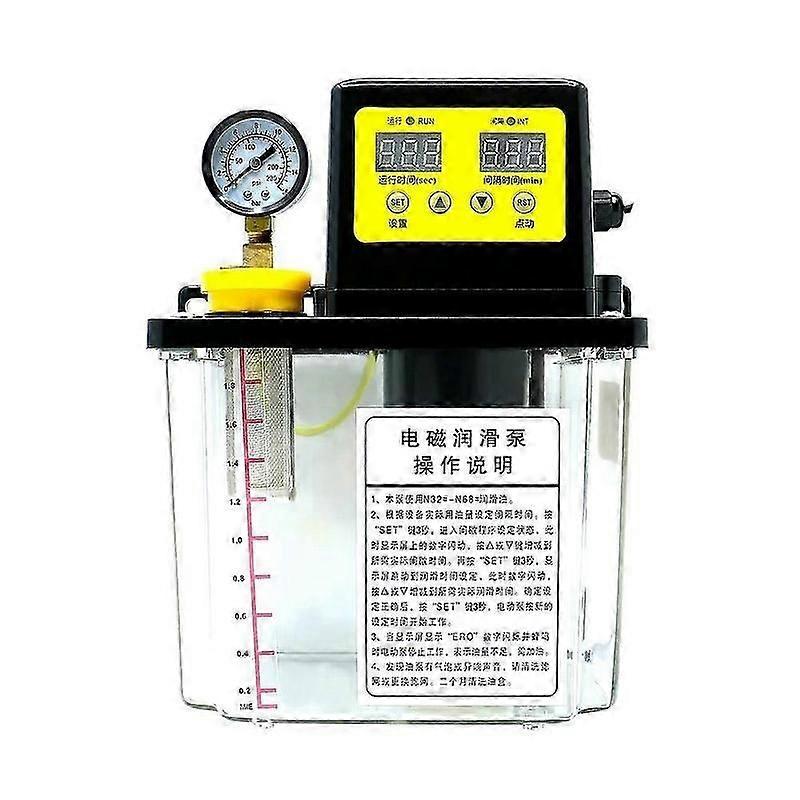 1L 2L CNC-Schmiergerät mit Manometer
