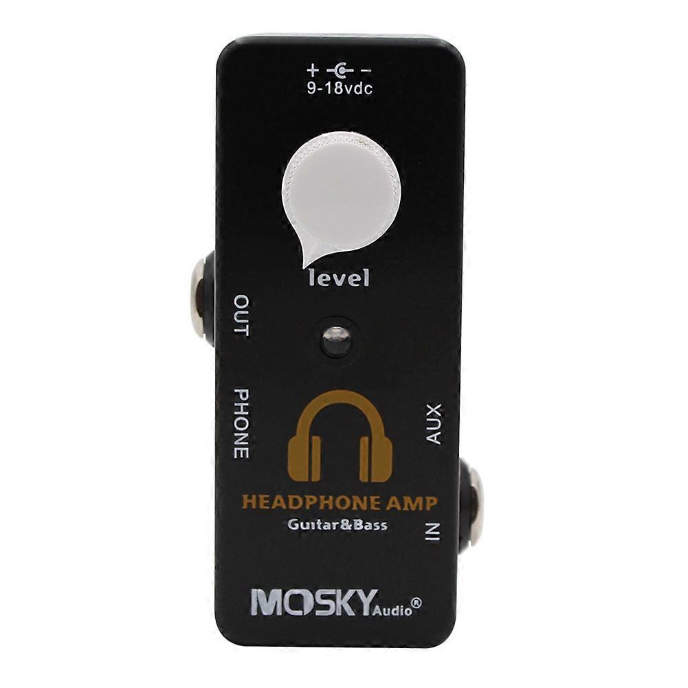 MOSKYAUDIO HEADPHONE AMP Micro-Type Headphone Amp Guitar Effect Pedal