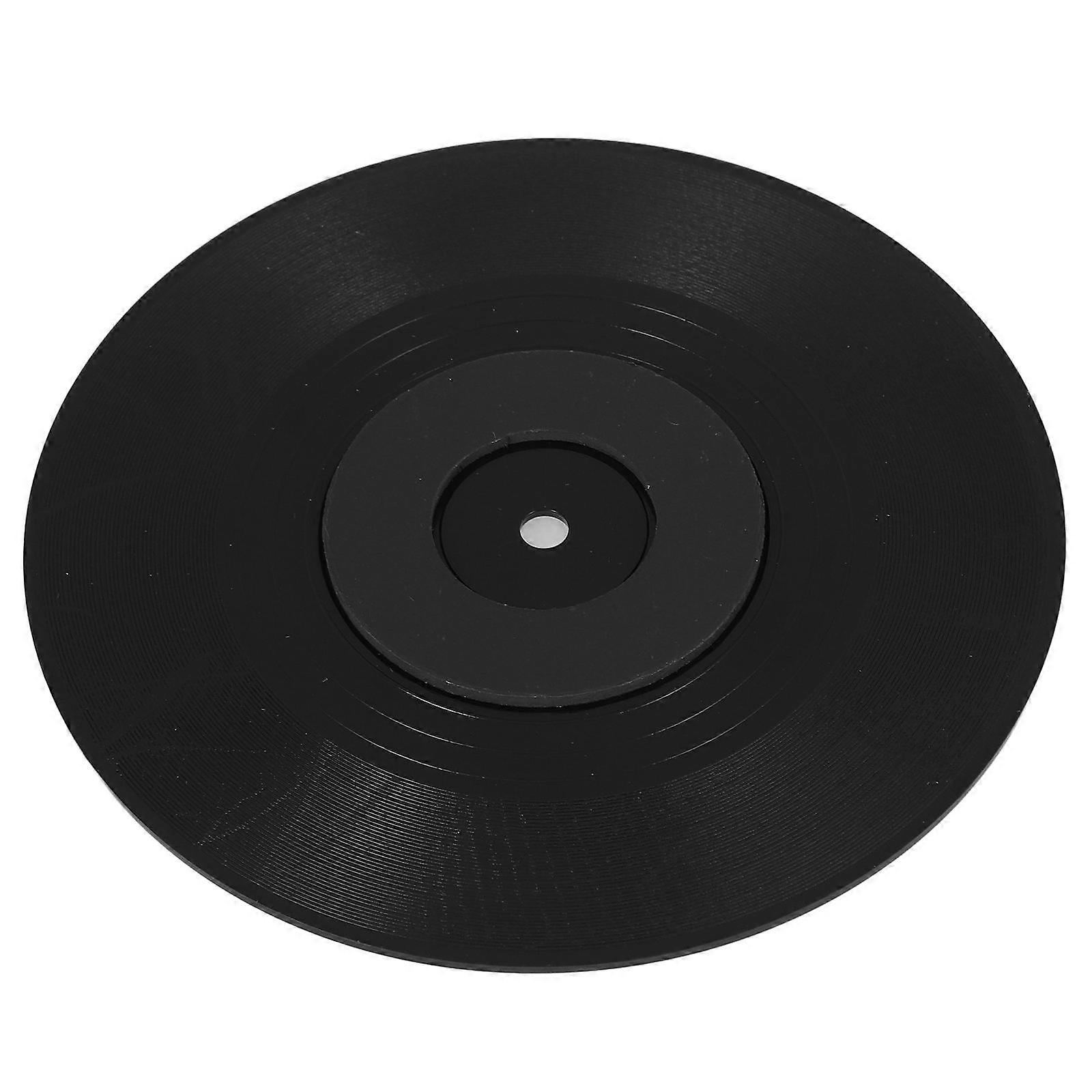 Vinyl Record Fridge Magnet Black for Decor Decorative Magnet