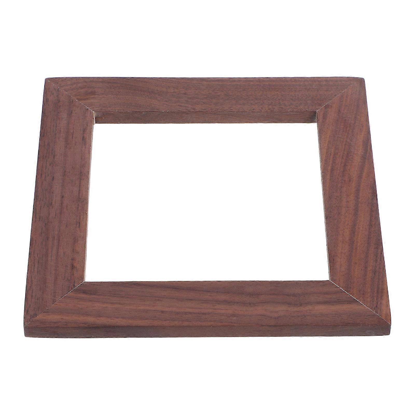 Decorative Light Switch Cover Wood Plate for Wall 1Set Light Brown Protector