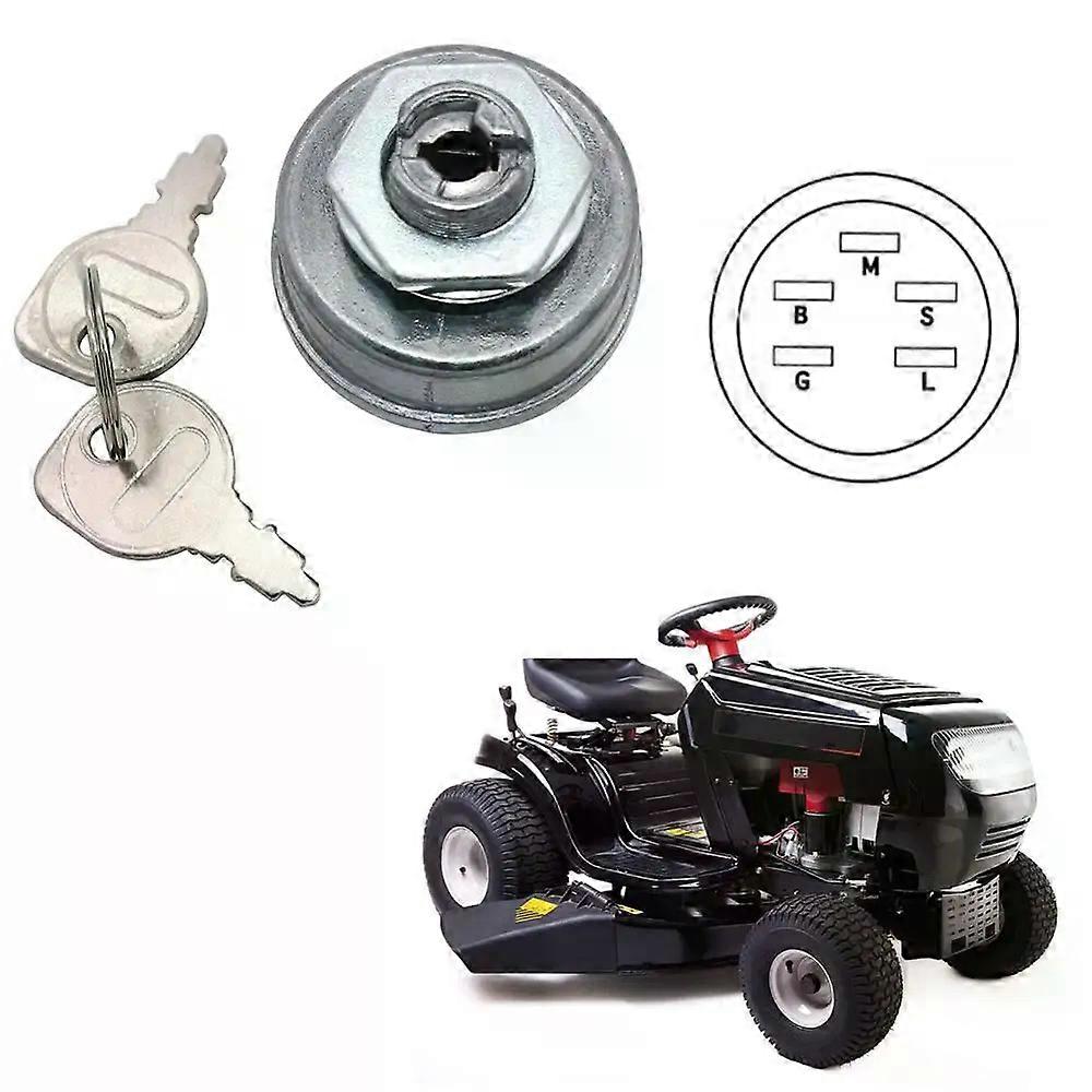 Ignition Starter Switch Key For Scag,Simplicity,Stiga,Sears,Toro,Troy-Bilt,Viking,Weet Wood