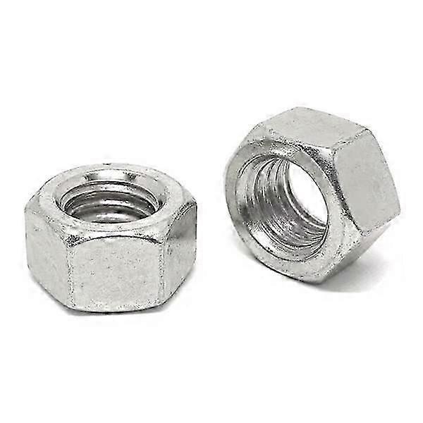 3/8-16 Stainless Steel Heavy Hex Nuts, 14-Piece Set, UNC Threads
