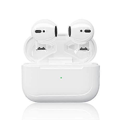 Wireless Bluetooth Headset with Motion Noise Reduction, One Size Fits All, Comfortable White Design, Compatible with All Devices