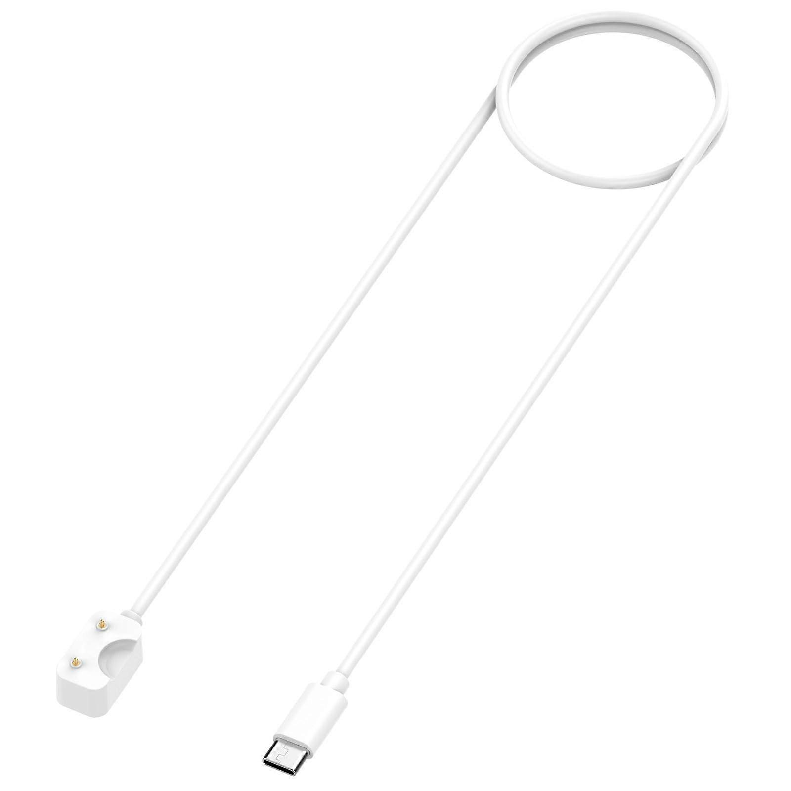 Quick Release Charging Cable 100cm Long Service Cord Universal Compatibility for Fitbit 3 White Color