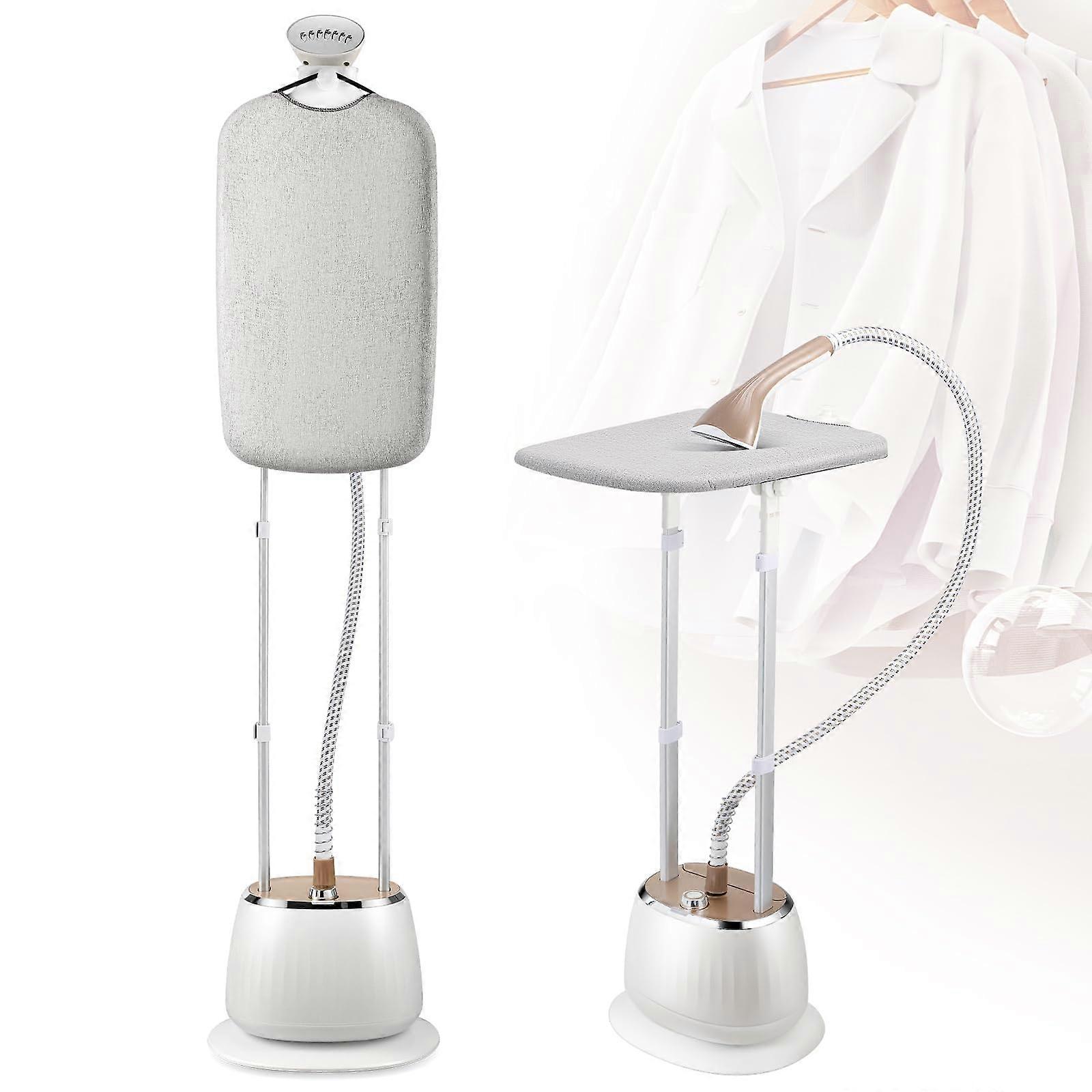 3in1 Standing Garment Steamer with 10Level Steam Control, Detachable Board and Hanger, 54oz Tank