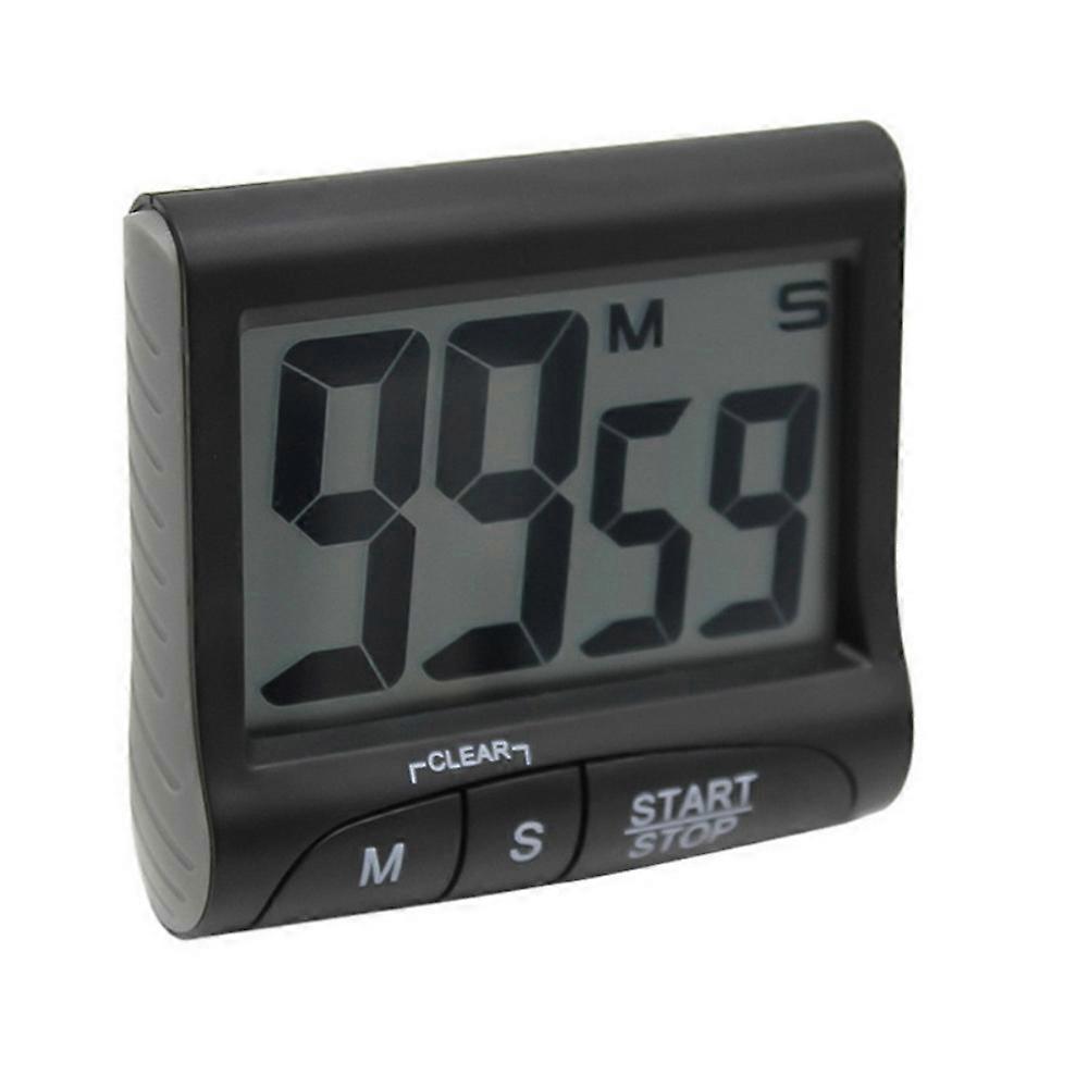 Multifunctional LCD Digital Timer Simple Style Big Screen Cooking Baking Timer Without Battery Kitchen Cooking Timer