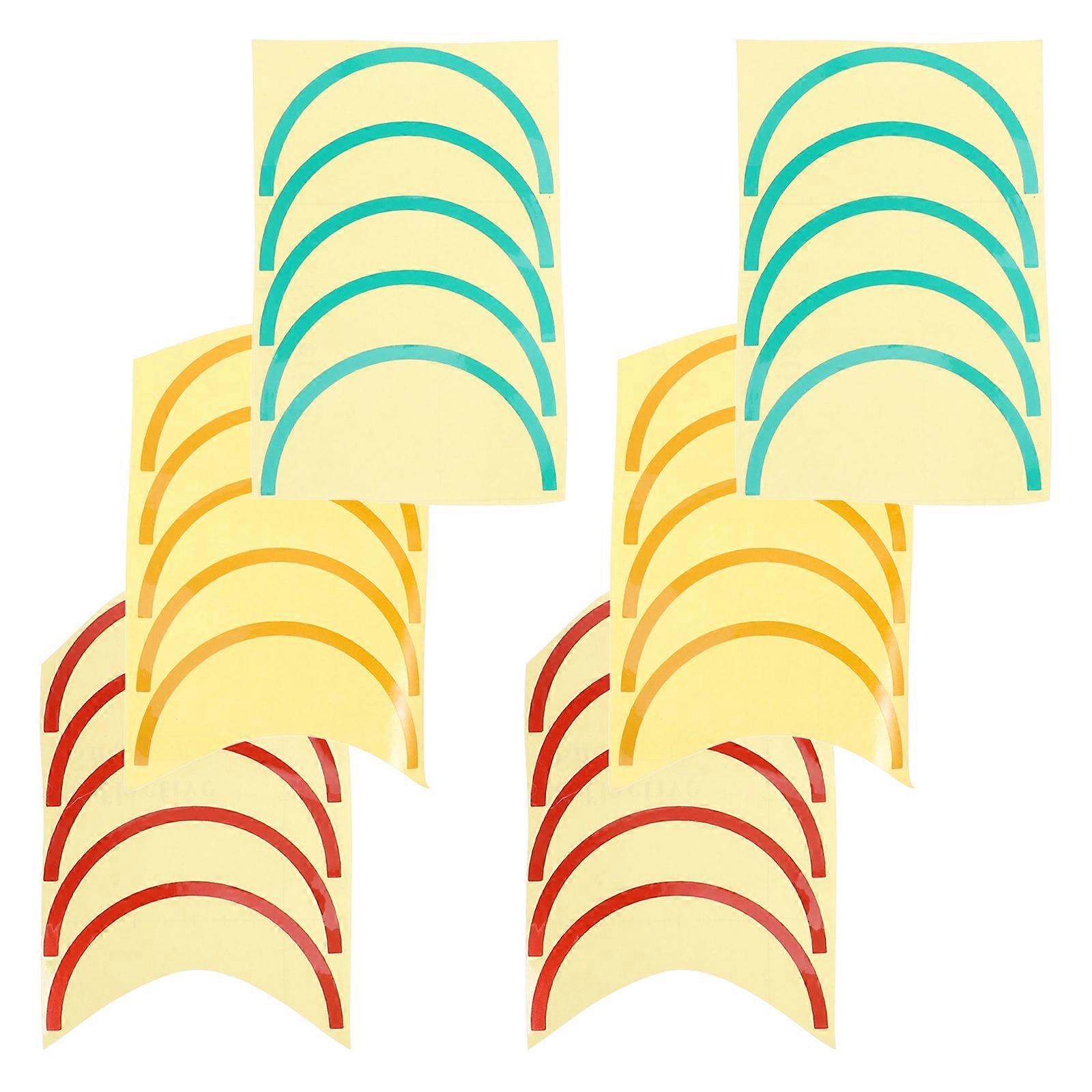 Meter Indication Pressure Indicator Decal Labels for Gauge 24 Sheets