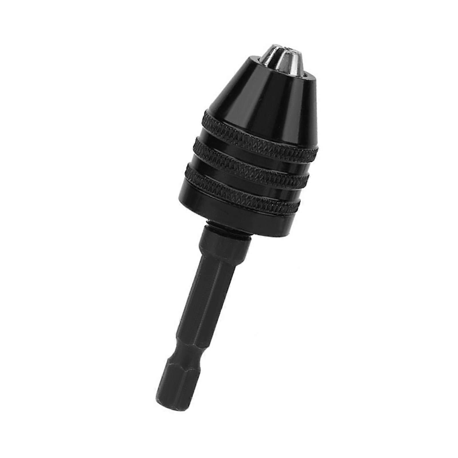 Keyless Drill Chuck 0.36.5mm Hex Shank Adapter for Quick Bit Changes and Precision Drilling