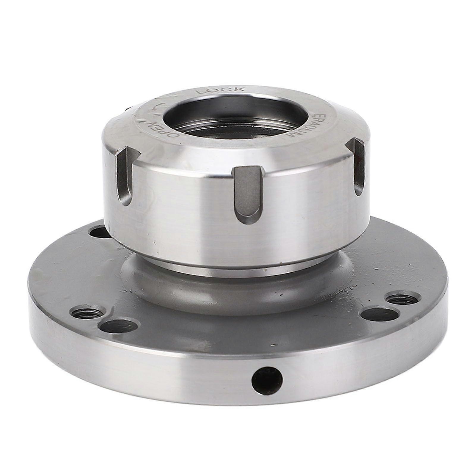 ER40 Collet Chuck 100mm Carbon Steel for Lathe and CNC Milling with Precision Clamping Performance
