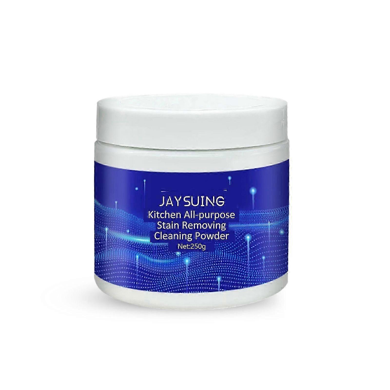 Powerful Kitchen Cleaner with Baking Soda & Lemon Extract - Eco-Friendly Oil & Stain Remover, Easy to Use, Safe on All Surfaces, Fast-Acting 250g