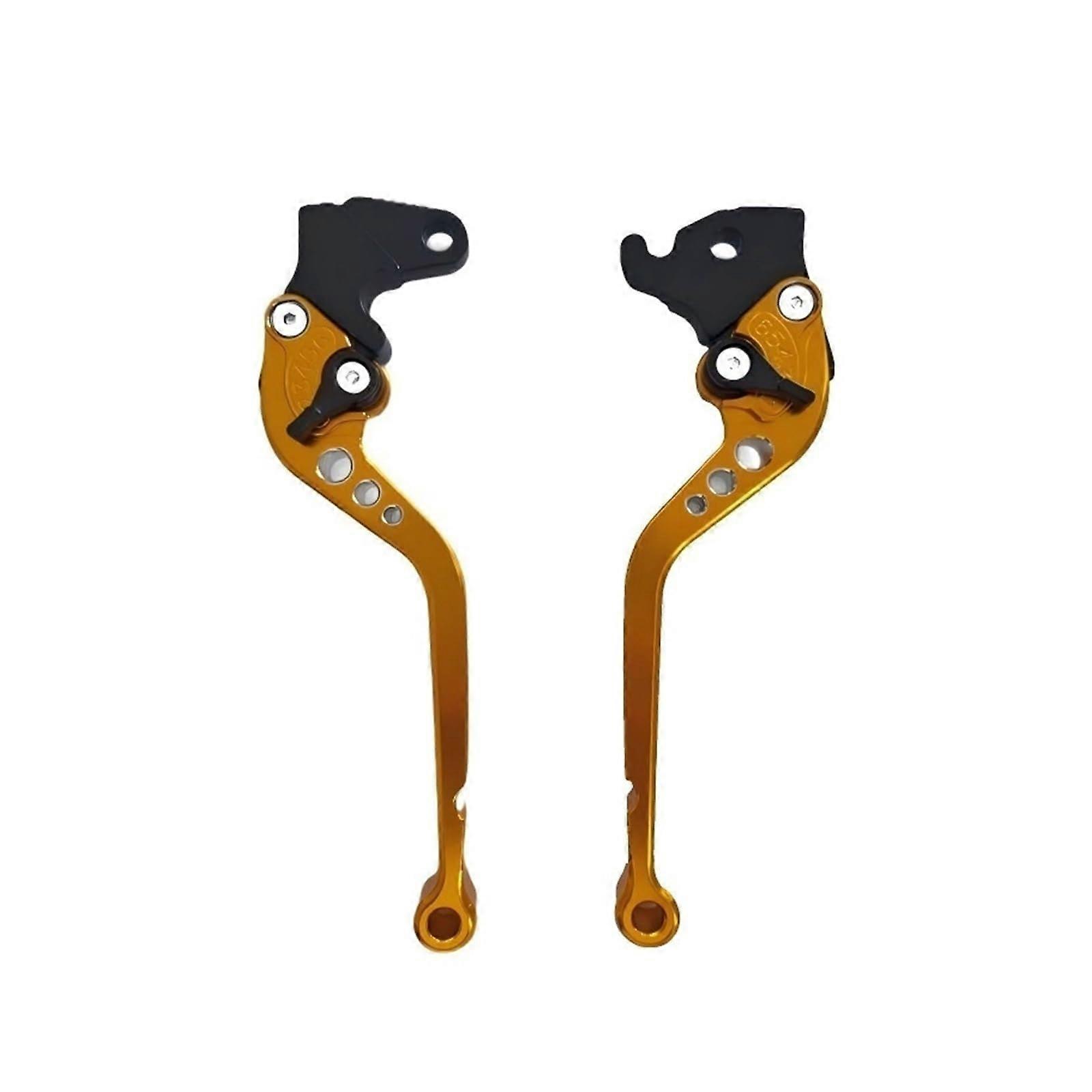 6Speed Motorcycle Brake and Clutch Lever Set with Enhanced Brake Responsiveness