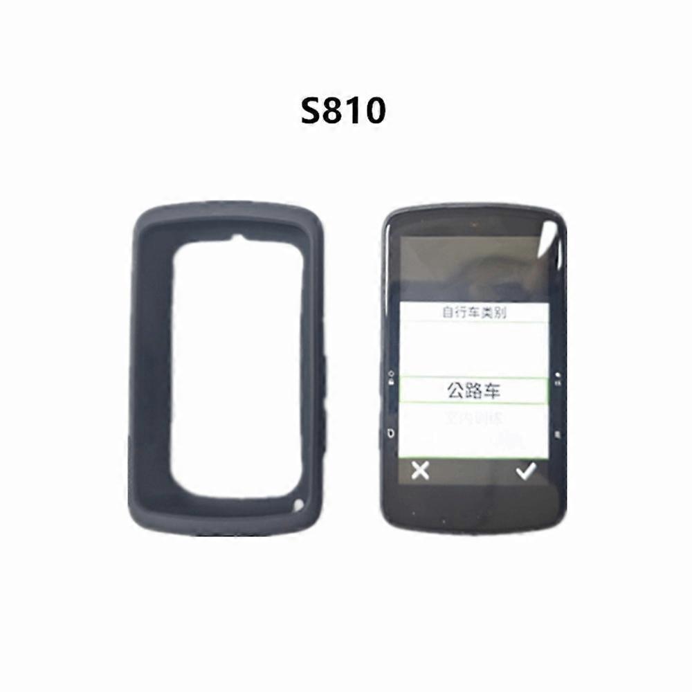 Silicone Edge Shell Protective Case Soft with PET Film Screen Protector Cover for Bryton Rider S810/S510 GPS Bicycle Computer