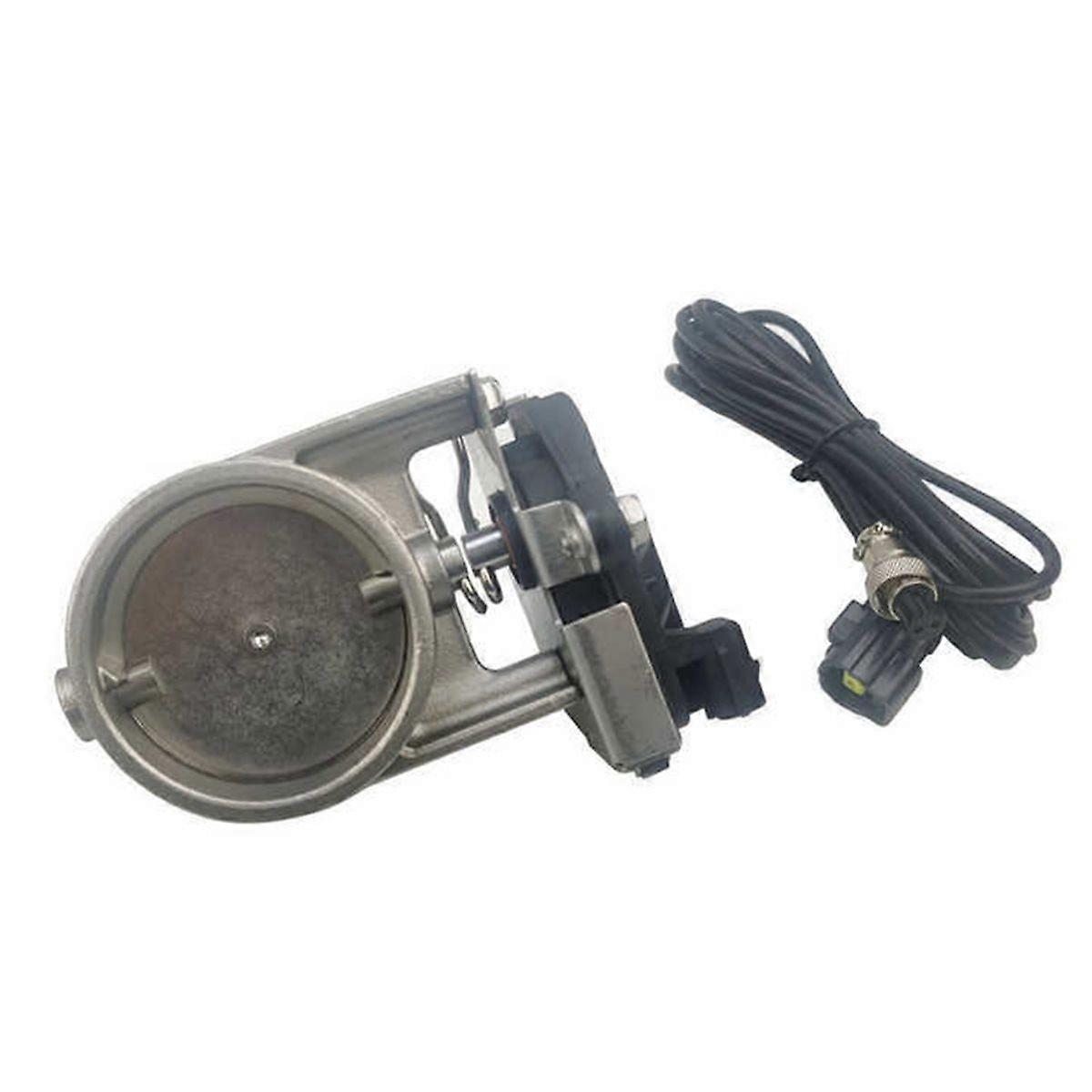 Car Exhaust Pipe Electronic Valve Kit Universal Multi-Angle Mode 51MM Controller Device Remote Kit Controller Switch