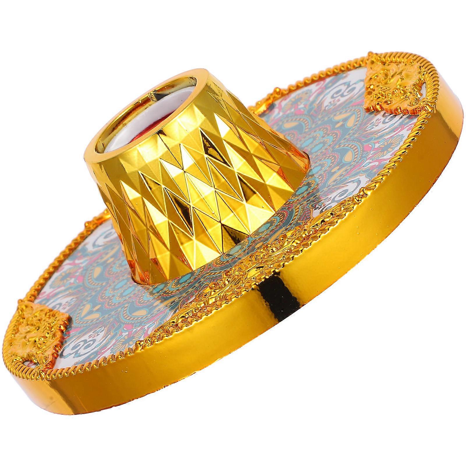 Golden Floral Light Base E27 for Ceiling Light