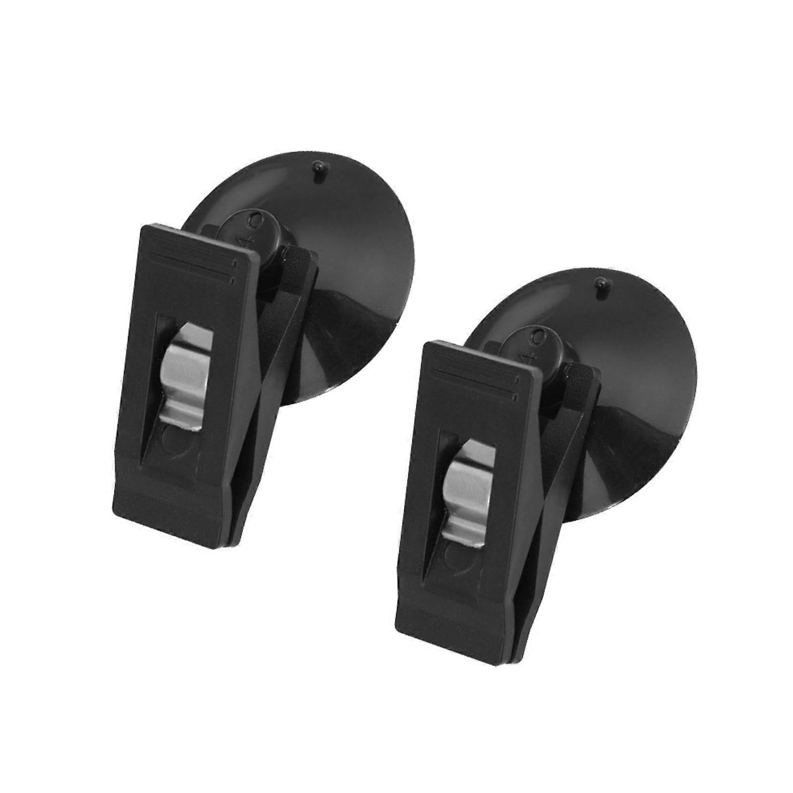 Car Suction Cup Holder with Super Grip, Removable Vehicle Window Clip for MultiSurface Use