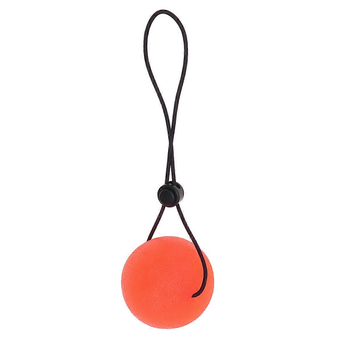 Grip Strengthen Ball Decompression Balls with String for Hand Exercising Orange