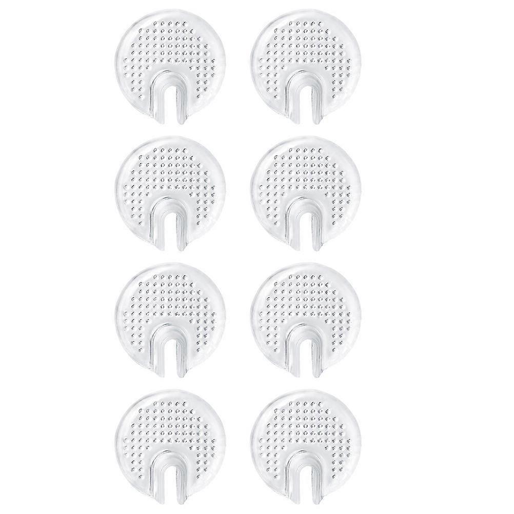 4 Pairs Convenient Protective Pads for Simple Forefoot Mats