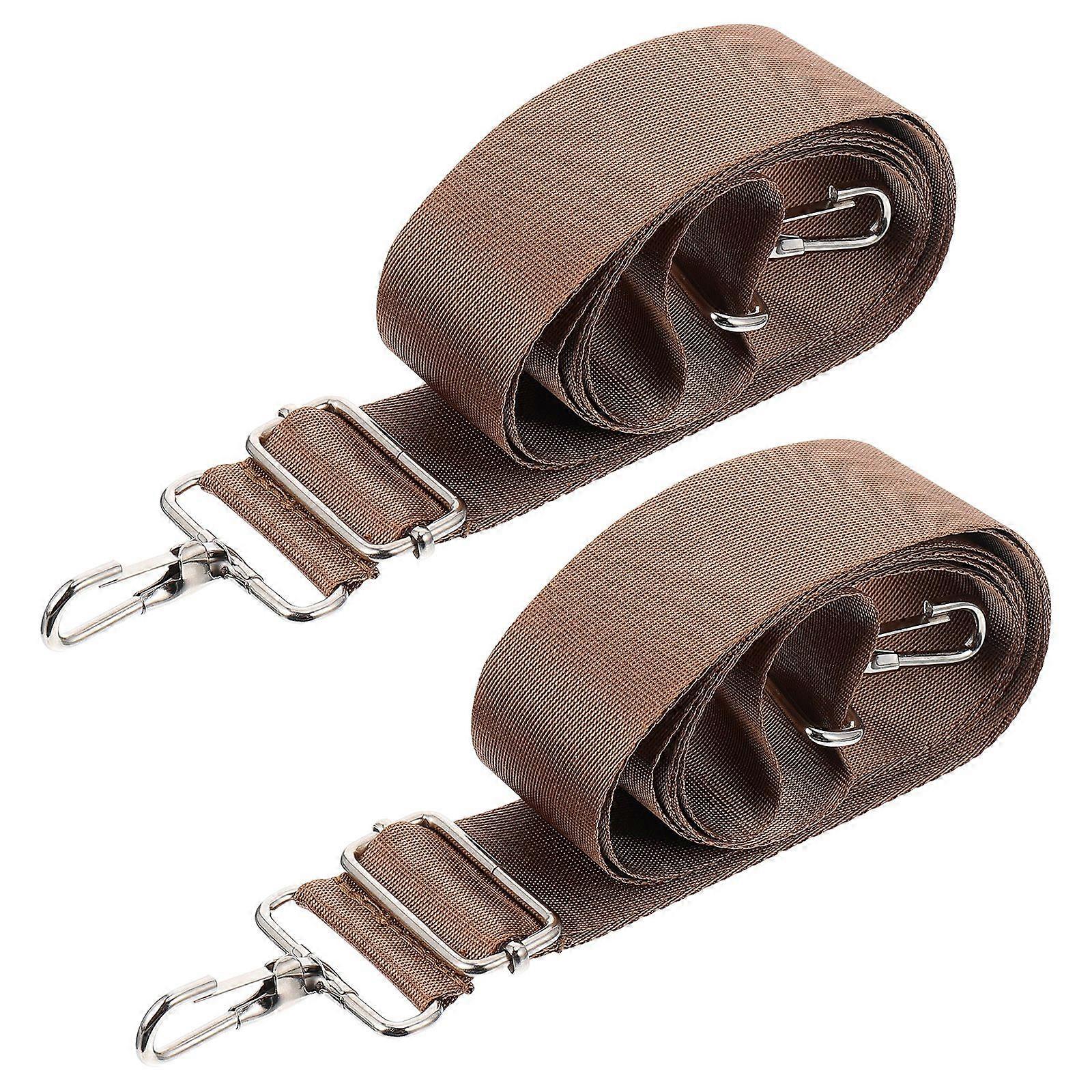 2pcs Shoulder Strap Adjustable Nylon Replacement Belt Crossbody Handbag Straps