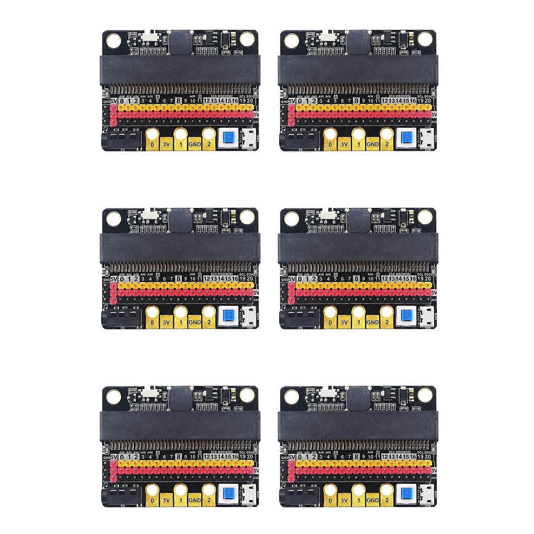 6X for Microbit Expansion Board IO BIT V2.0 Micro:Bit Horizontal Adapter Plate