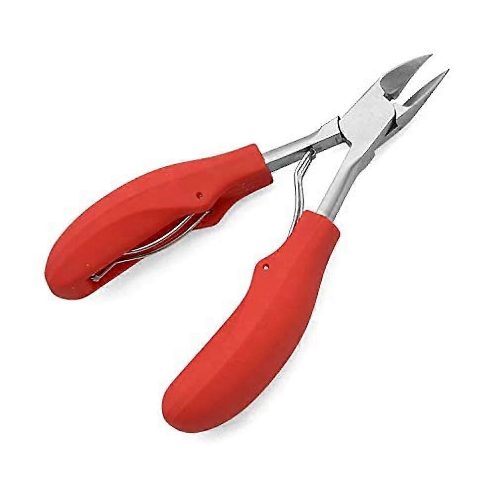 Ingrown Toenail Clipper with Clear Side View, Ergonomic NonSlip Handle and Durable Precision Blade