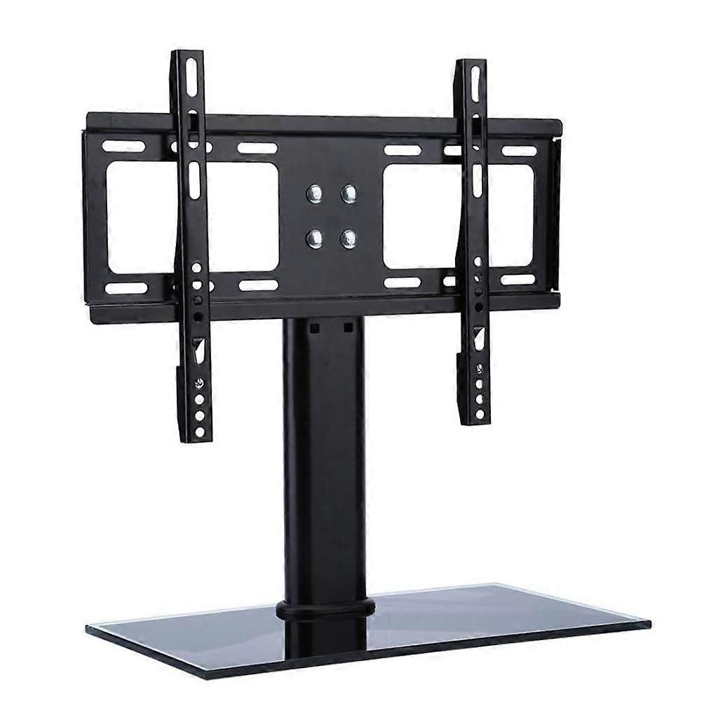 Universal TV Stand for 2632 Inch Flat Screen with Adjustable Height and Stable Metal Base