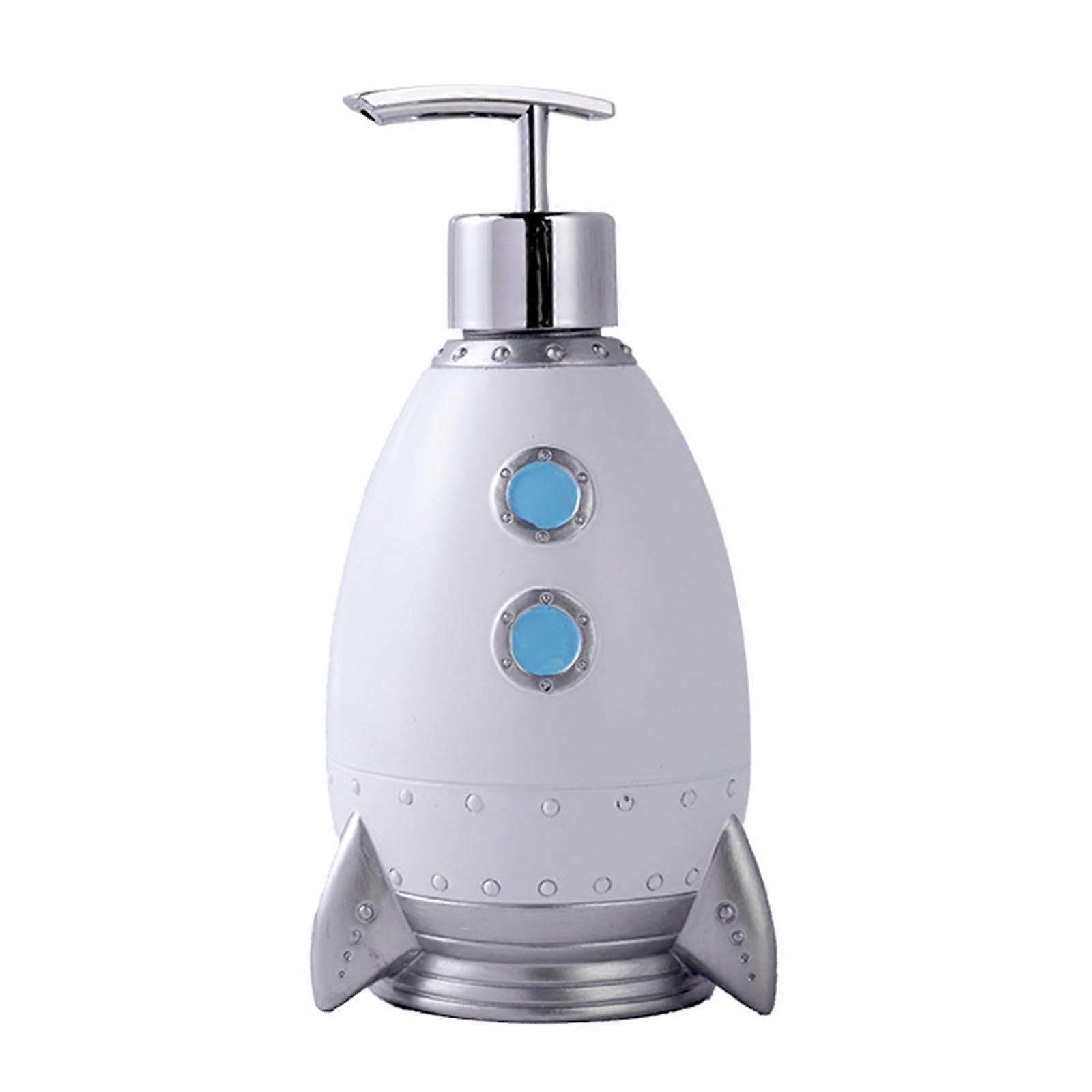 400ml Refillable Liquid Soap Dispenser with Leak Proof Base for Kitchen and Bathroom Countertops