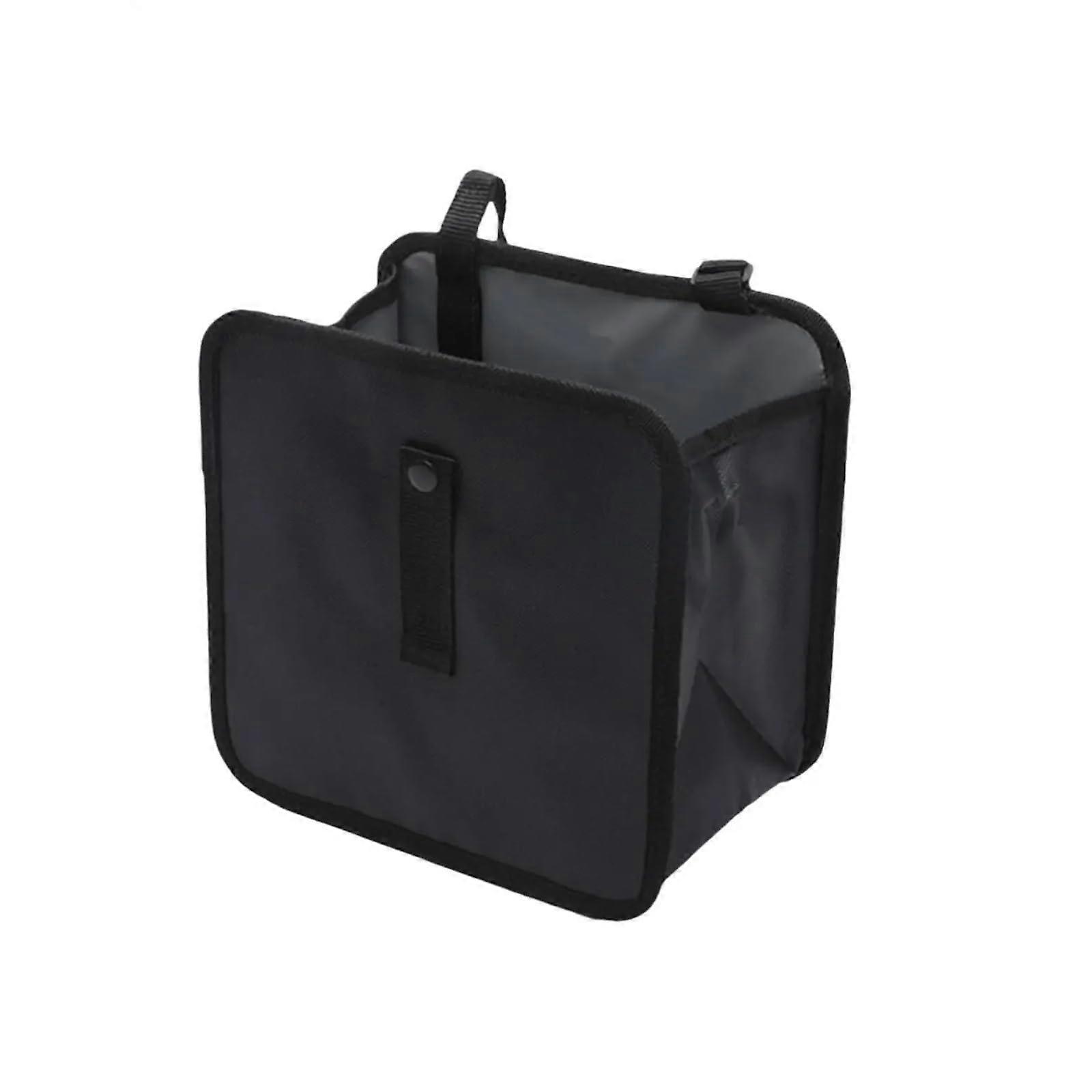 Hanging Car Trash Bag with Large Capacity, Foldable Garbage Bin for Back Seat and Road Trips