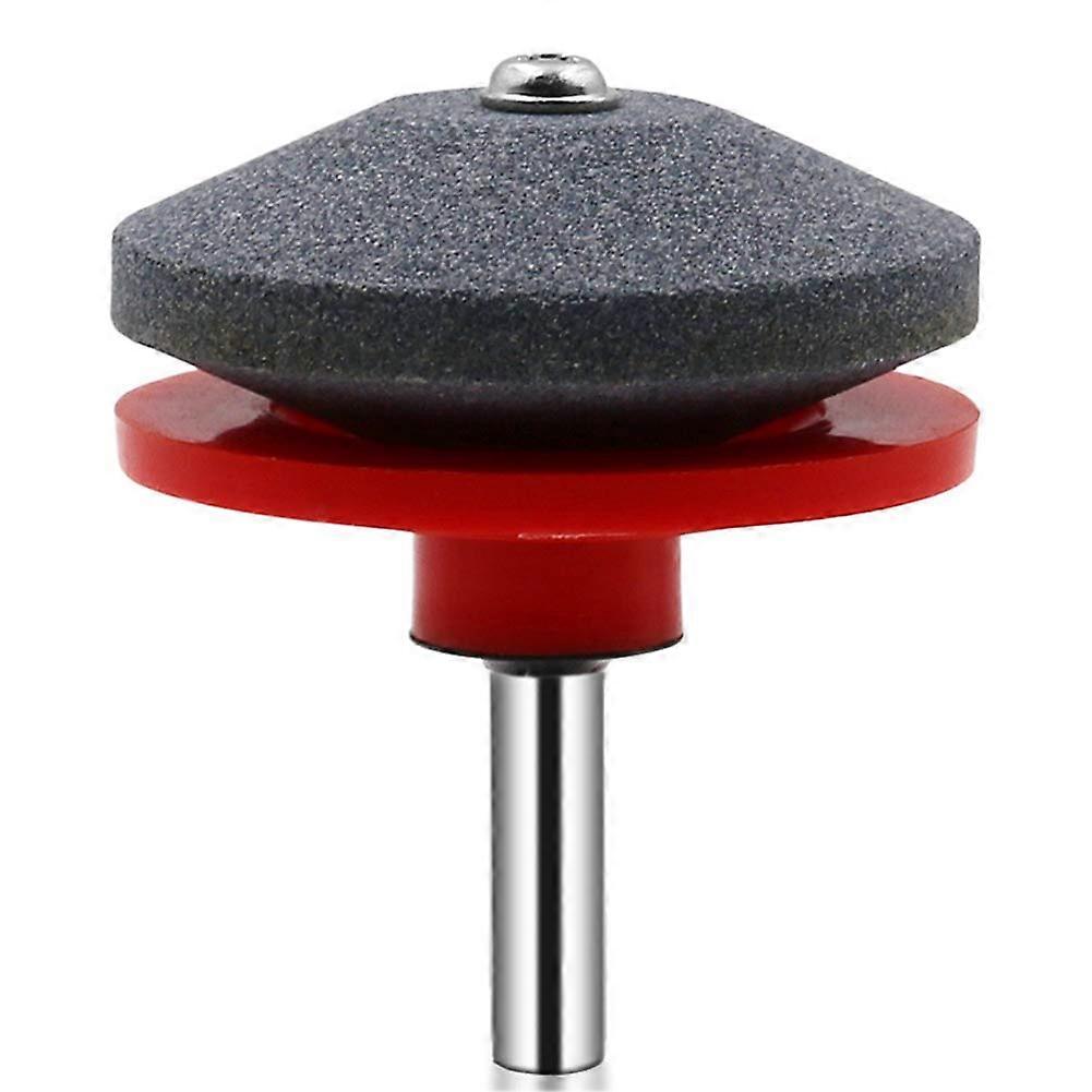 Universal Lawn Mower Blade Sharpener for Power Drill, Durable Grinding Stone, Efficient Garden Tool