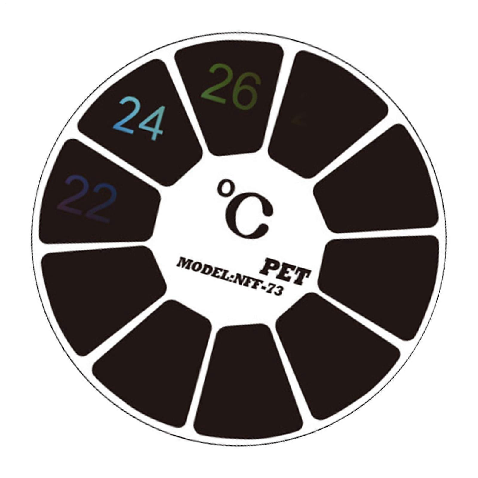 Aquarium Thermometer with ColorCoded Display, Instant Reading Adhesive Fish Tank Temperature Gauge