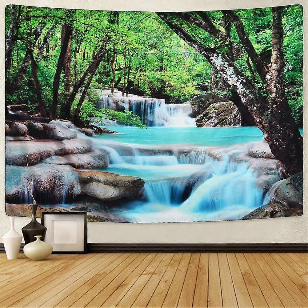 Natural landscape fabric tapestry