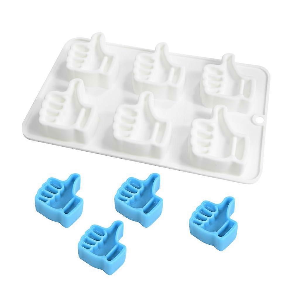 Silicone Thumbs Up Chocolate Mold for Candy Making and DIY Cake Decoration