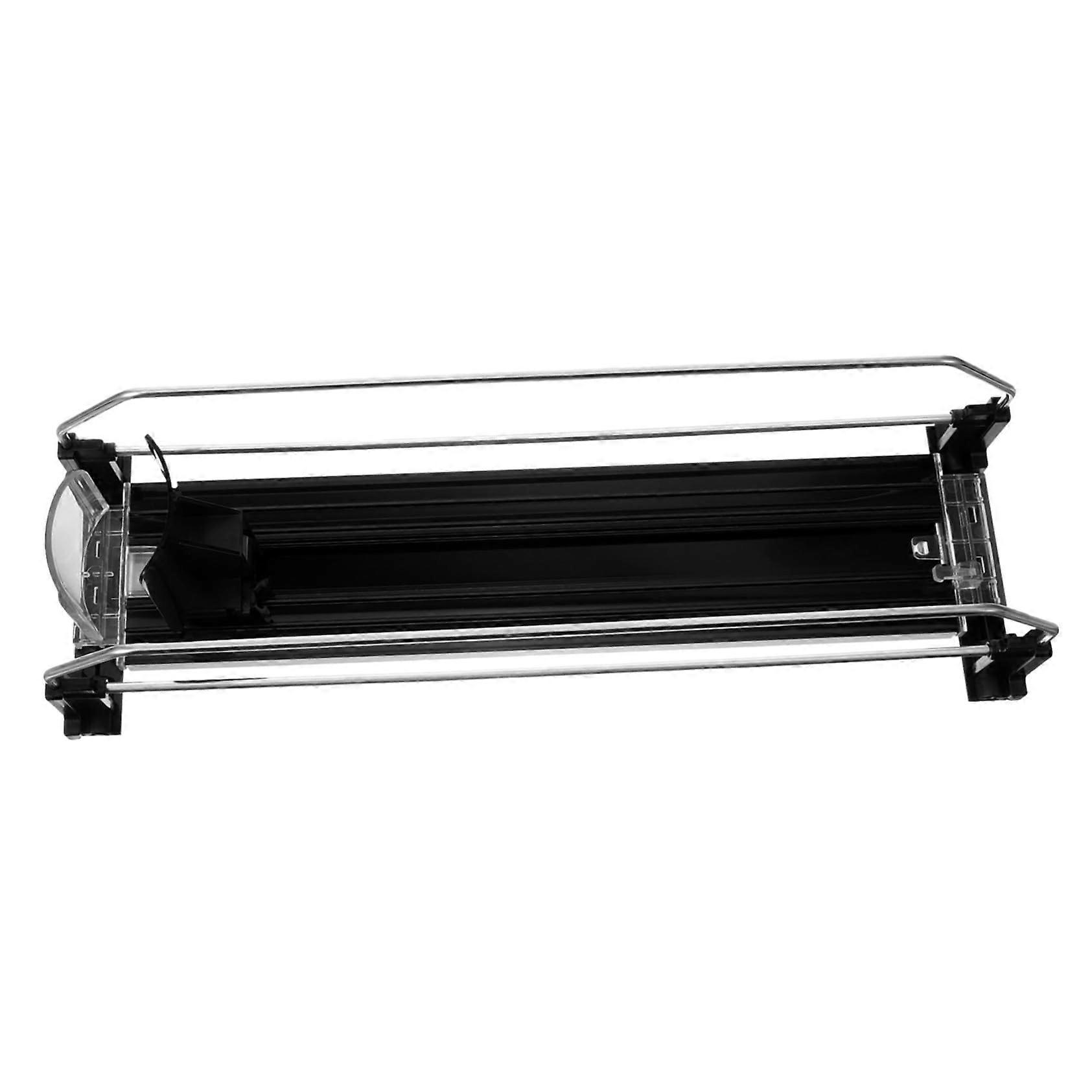 Automatic Soda Can Organizer with Quick Access and SpaceSaving Design for Fridge Beverage Storage