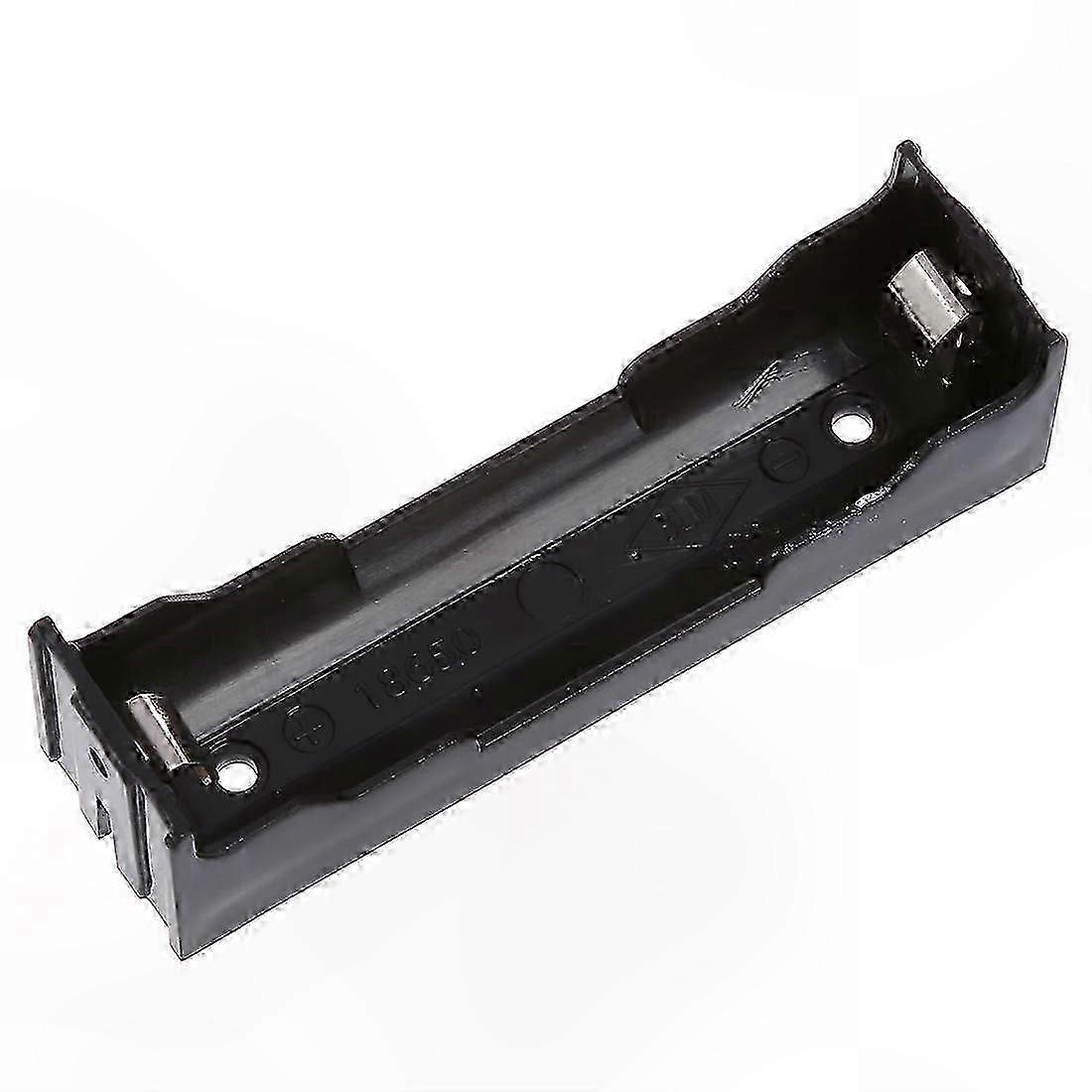 10-Pack Black Battery Holder Case for 3.7V 18650 Cells