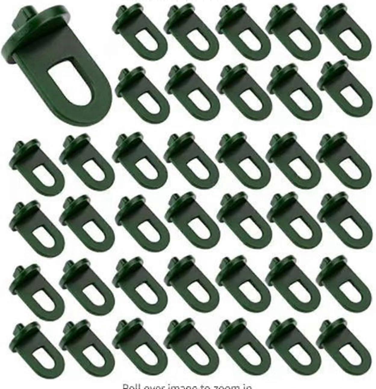 100 plastic greenhouse clips