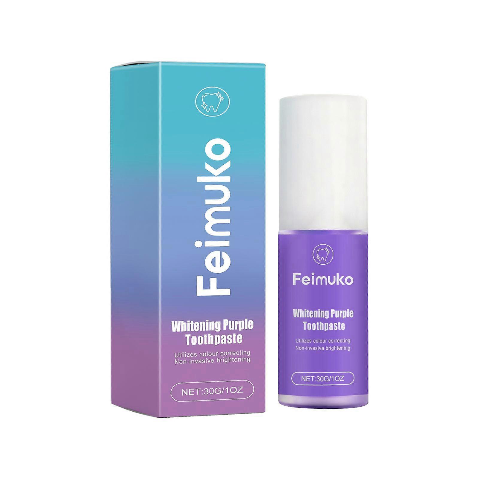 Purple Toothpaste Is Carefully Formulated With Allantoin And Menthol