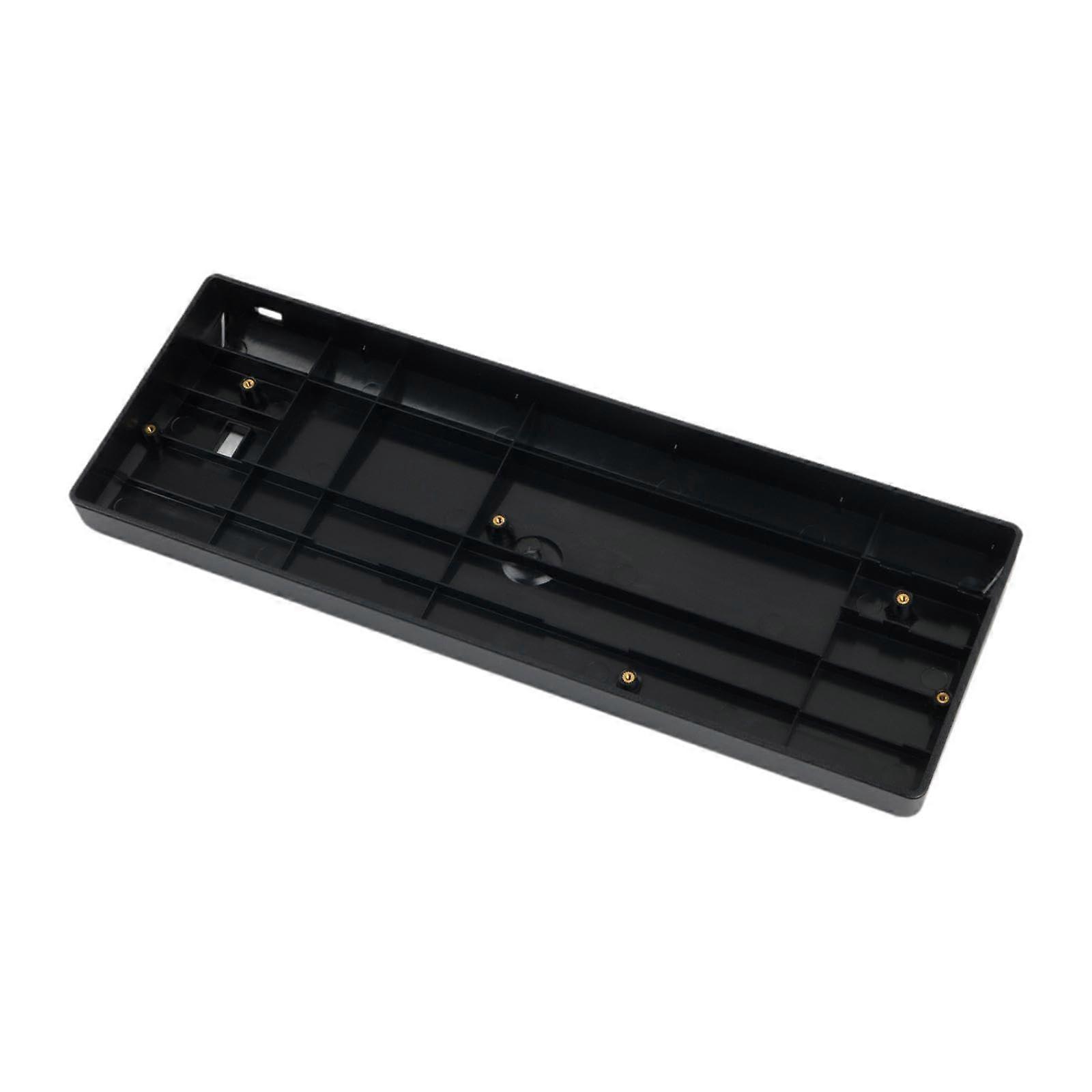 GH60 Mechanical Keyboard Case Replacement Black Housing for Custom Builds Versatile Finish