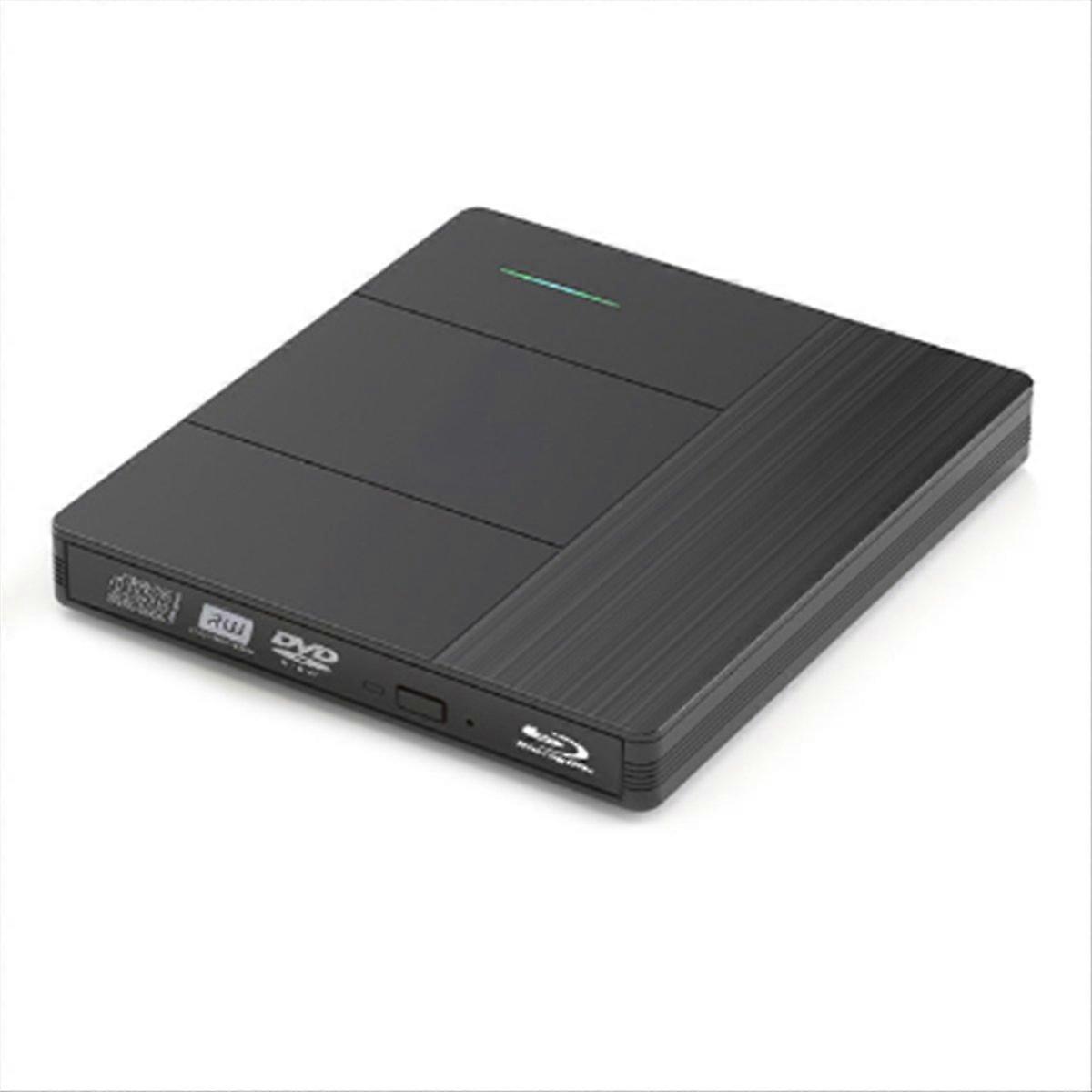 7 in 1 External Blu-Ray Drive,Support Disc R/W BD DVD CD Player