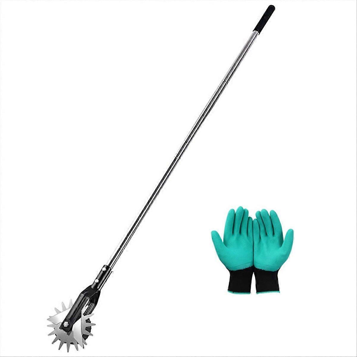 Wheel Rotary Edger,Adjustable Length Lawn Edger,