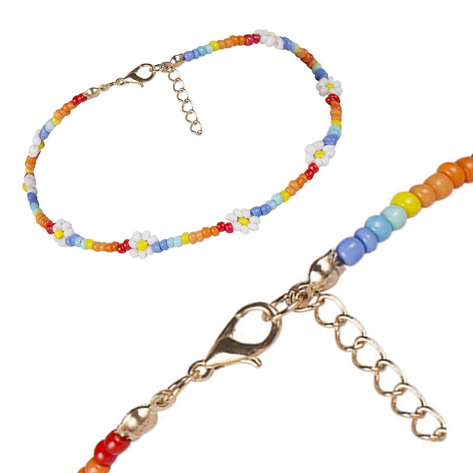 Colored Bead Necklaces Bohemian Necklaces for Decoration