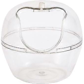 Hamster Sand Bath Container Transparent Hamster Bathroom Plastic Small Pet Bathtub Toilet Pet Cage Accessories